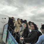 A haani csoport a reptéren