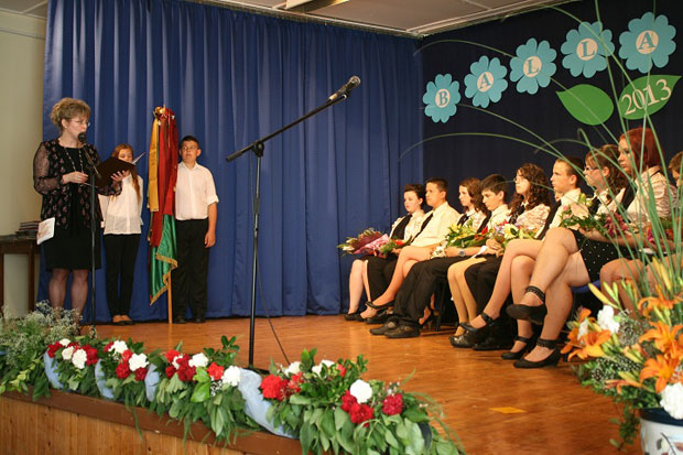 Ballagás Csabacsűdön