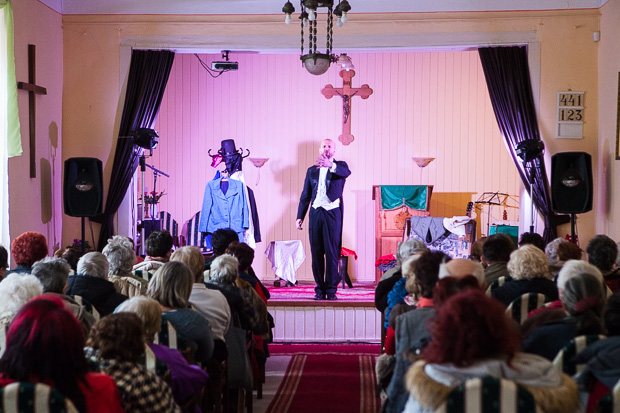 Lehár szerepében Derzsi György