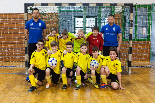 A tornagyőztes U11-es szarvasi csapat