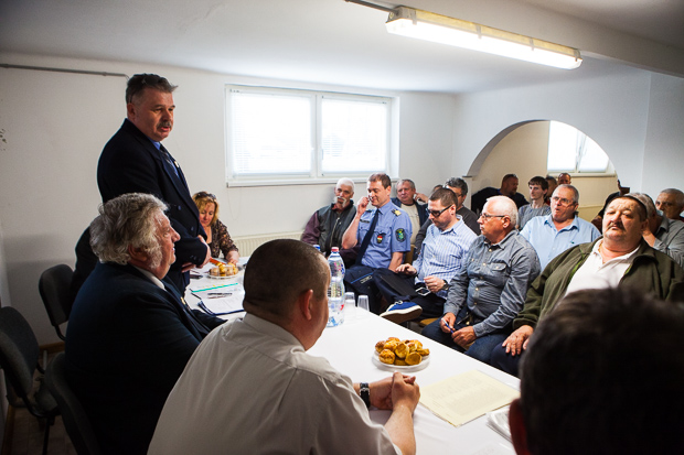 Tusjak Tamás tájékoztatója a közgyűlésen