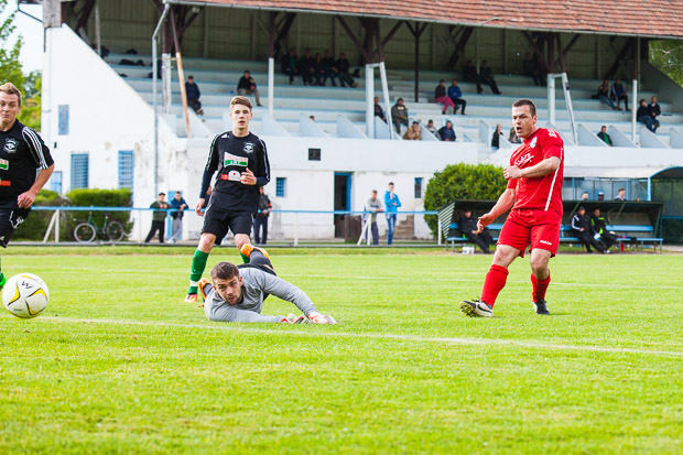 Kiszel Zoltán első gólja