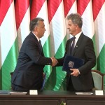 Orbán Viktor és Szarvas Péter