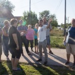 Kiss Attila a József Attila utcaiak társaságában