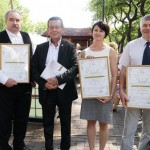 Csasztvan András, Babák Mihály, Baginé Tóth Erika és Tirják László