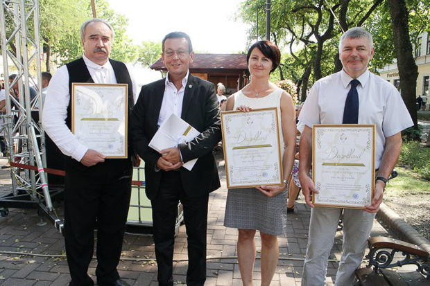 Csasztvan András, Babák Mihály, Baginé Tóth Erika és Tirják László