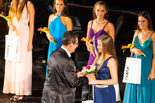 Babák Mihály polgármester és Melis Zsuzsi