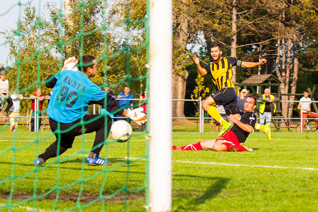 Virág Imre első gólja