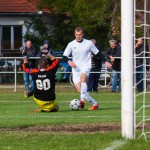 Nyemcsok Mihály, háttal Tóbiás Sándor