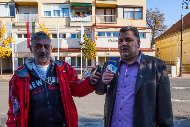 Dankó Ervin (Rádió Szarvas) és Gajdos Attila