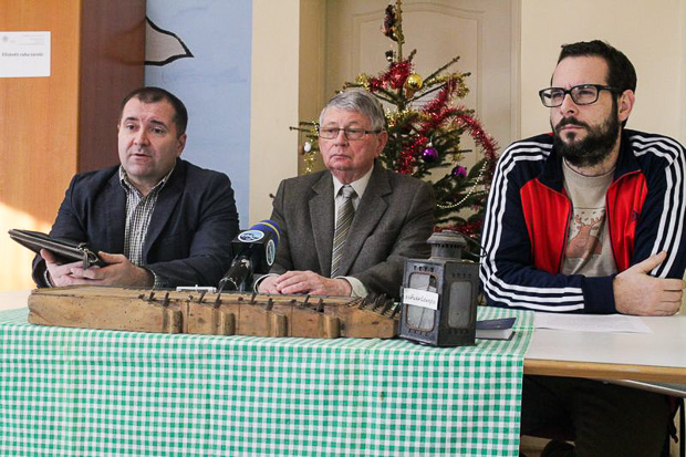 Lázár Zsolt, dr. Czinkóczky Mihály és Galó Tamás