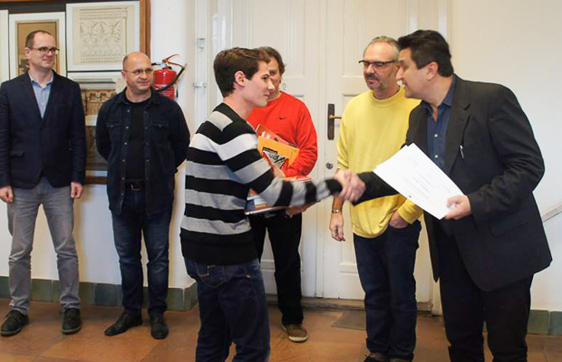 Balázs Gergő (balról)