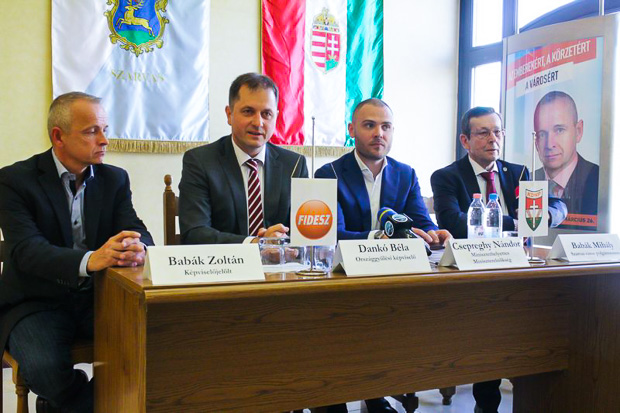 Babák Zoltán, Dankó Béla, Csepreghy Nándor és Babák Mihály