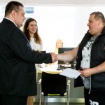 Gaál Roland, dr. Csarnai Judit és Czigléczki Zsolt