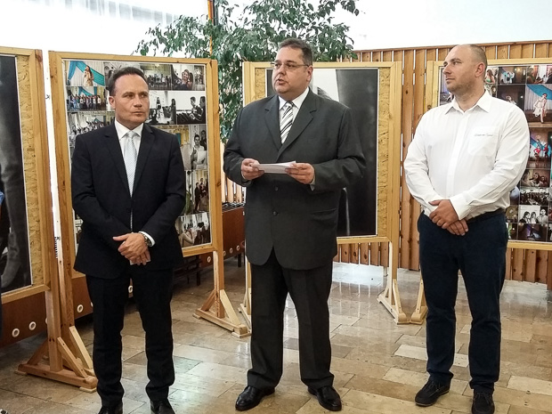 Dr. Takács Árpád, Gaál Roland és Dernovics Péter