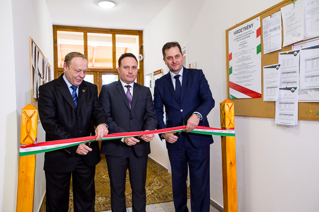 Molnár József, dr. Takács Árpád és Dankó Béla