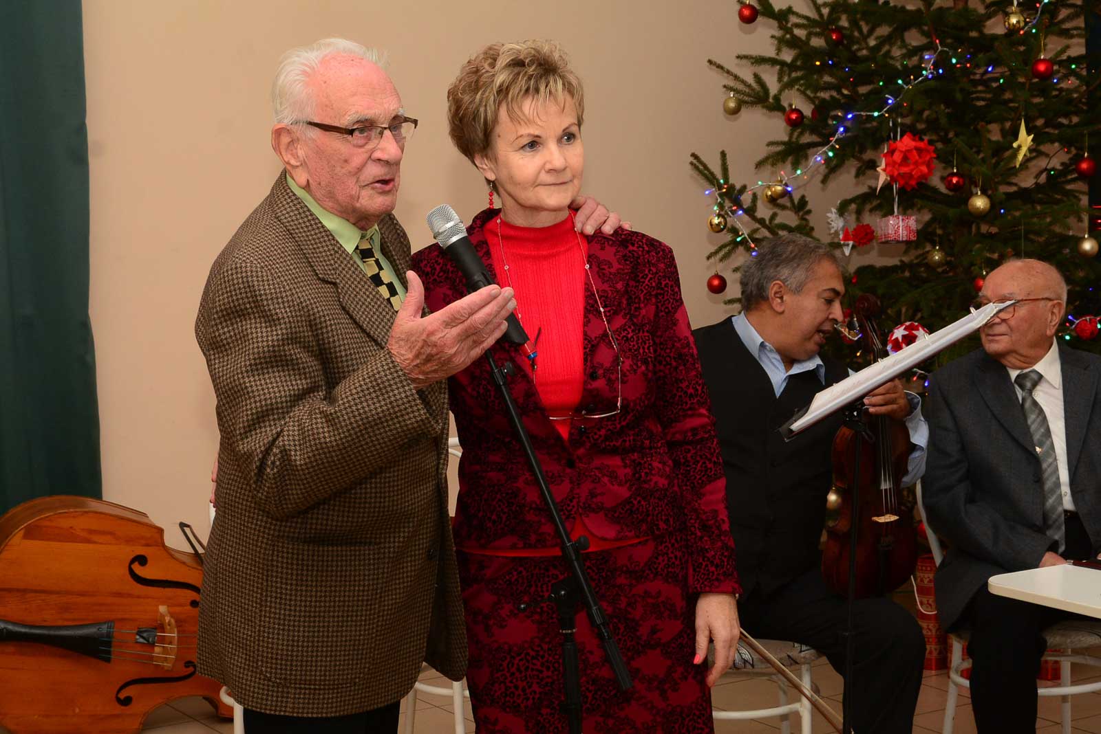 Papp László és Tóthné Jansik Erzsébet (Fotó: Bencsik Ernő)