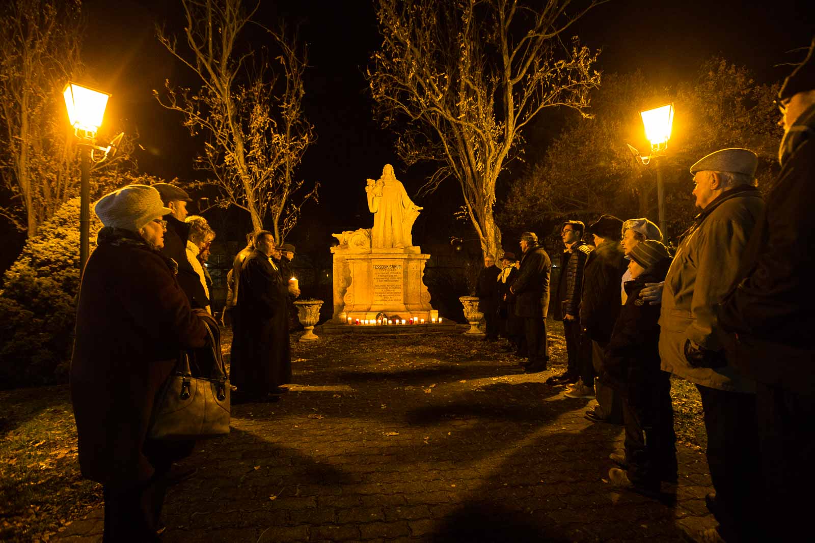 Tessedik Sámuel szobra (Fotó: Babák Zoltán)