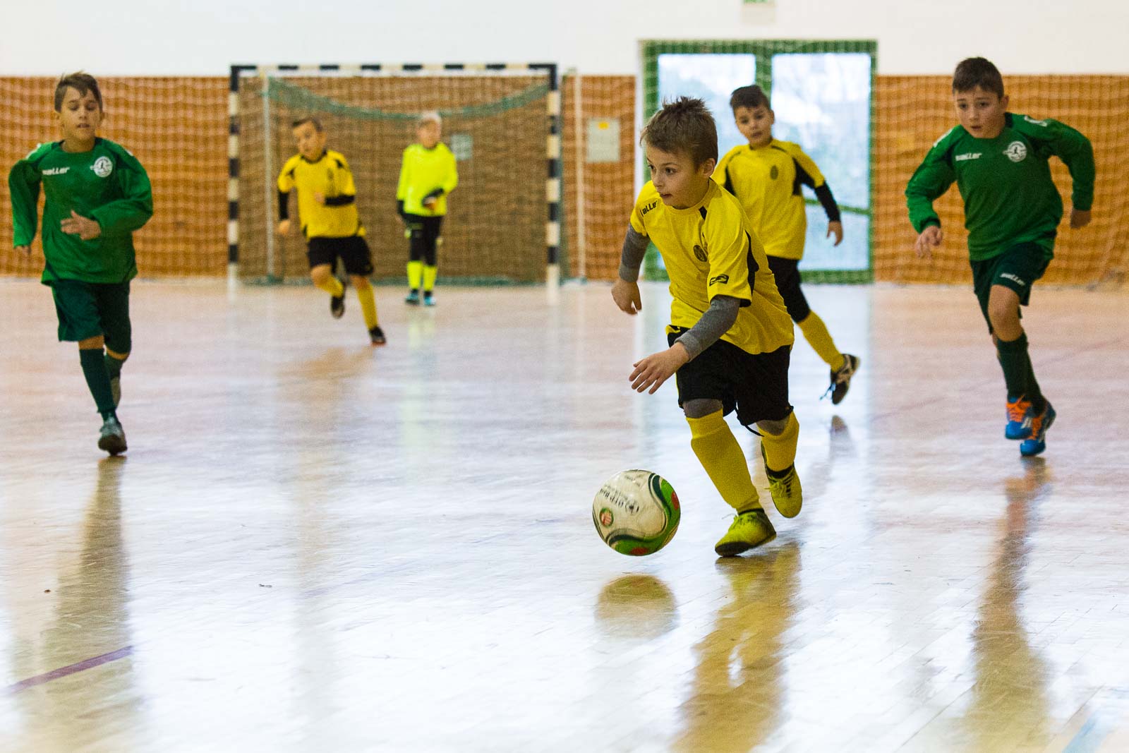 Kalán Gergely a labdával (Fotó: Babák Zoltán)