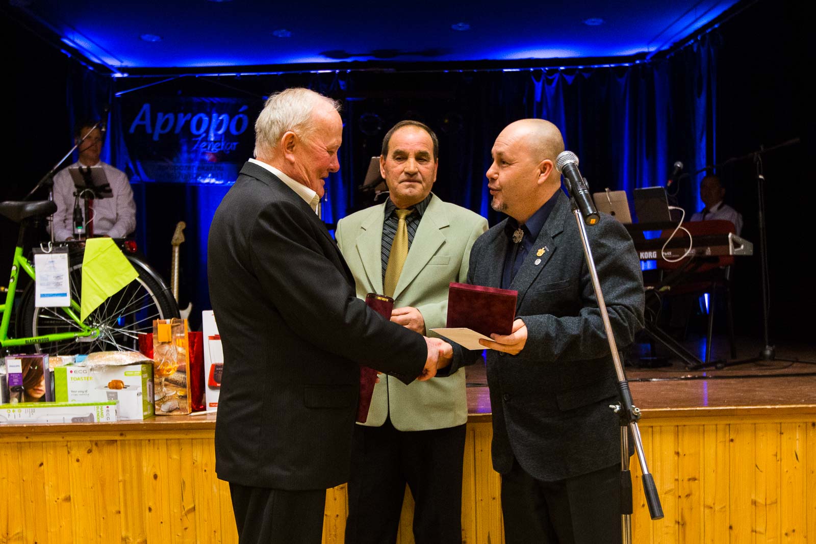 Szalai Gábor, Bobvos János és Sinka Imre (Fotó: Babák Zoltán)