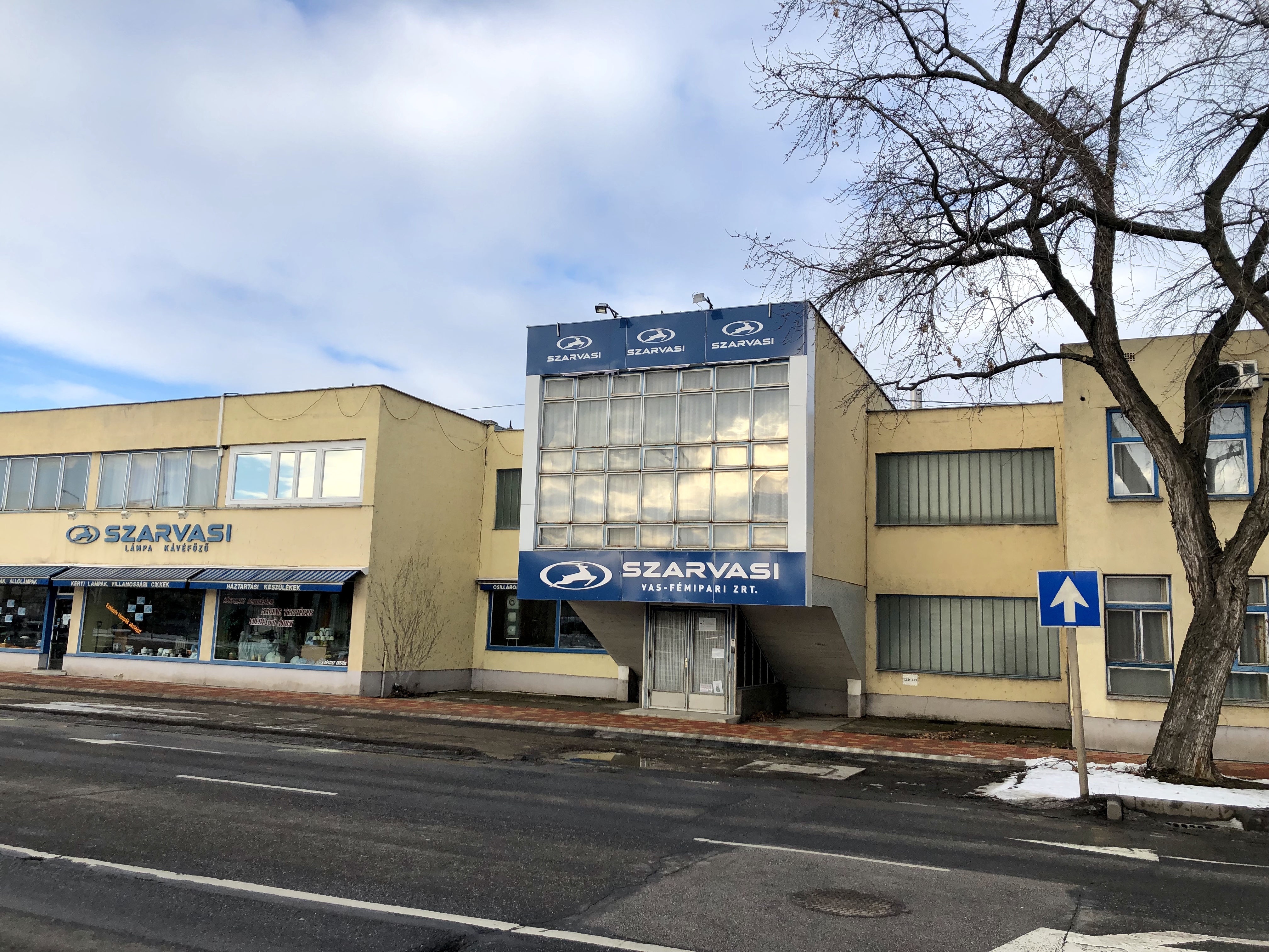 A Szarvasi Vas-Fémipari Zrt. központi épülete (Fotó: Babák Zoltán)