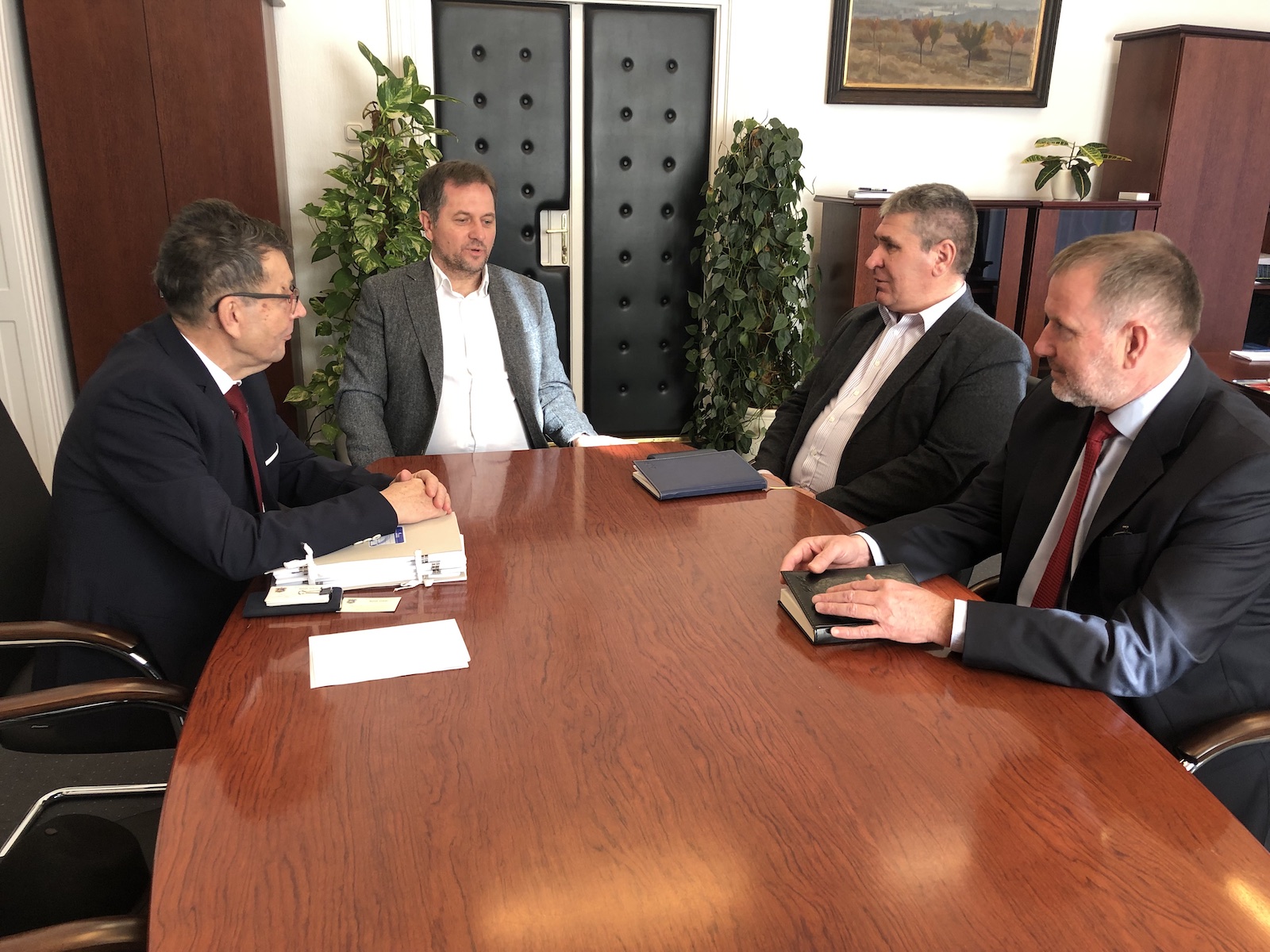 Babák Mihály és Dankó Béla (balról)