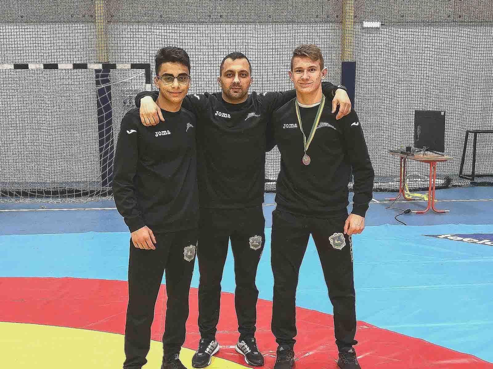 Tóth Dominik, Sükösd Attila és Hajduch Nándor