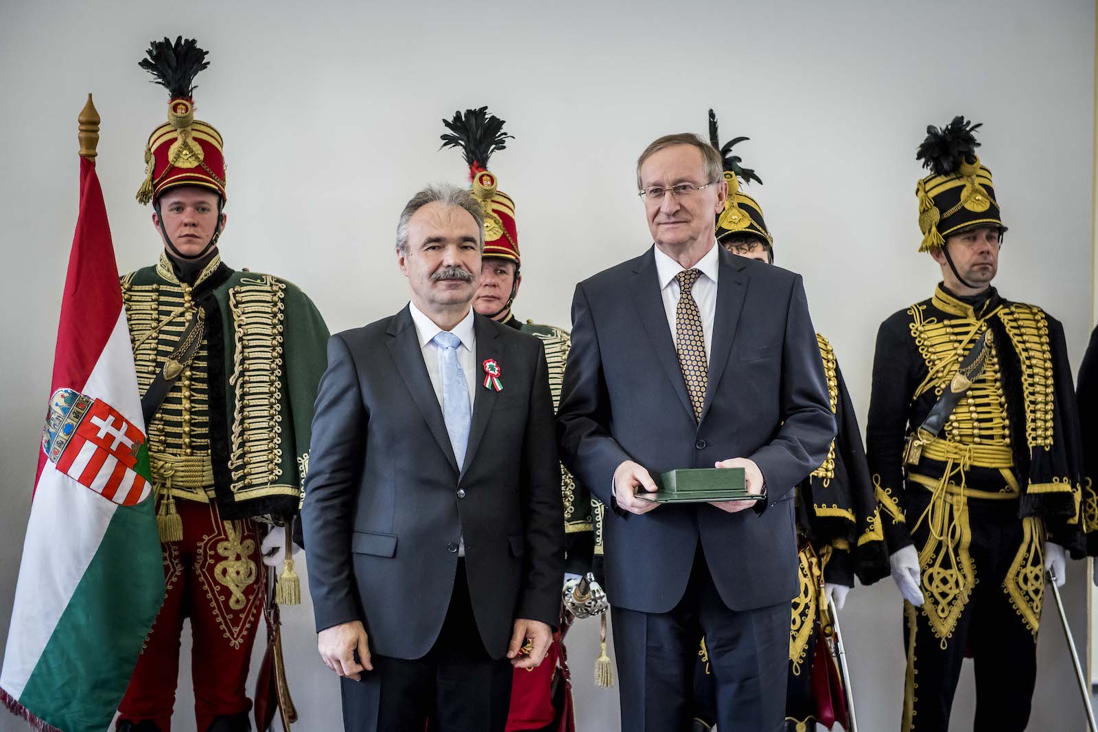 Nagy István agrárminiszter és Erdélyi István (Fotó: Pelsőczy Csaba)