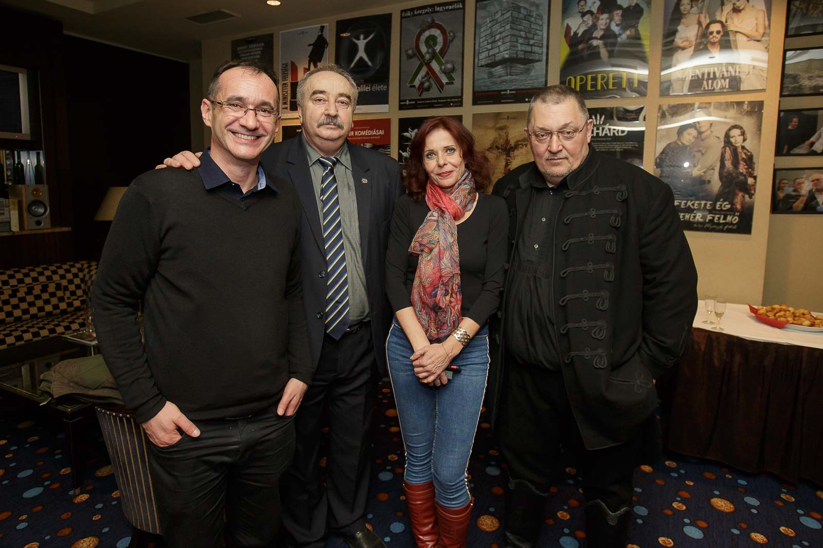 Varga Viktor, Csasztvan András, Dósa Zsuzsa és Vidnyánszky Attila (Fotó: Eöry Szabó Zsolt)