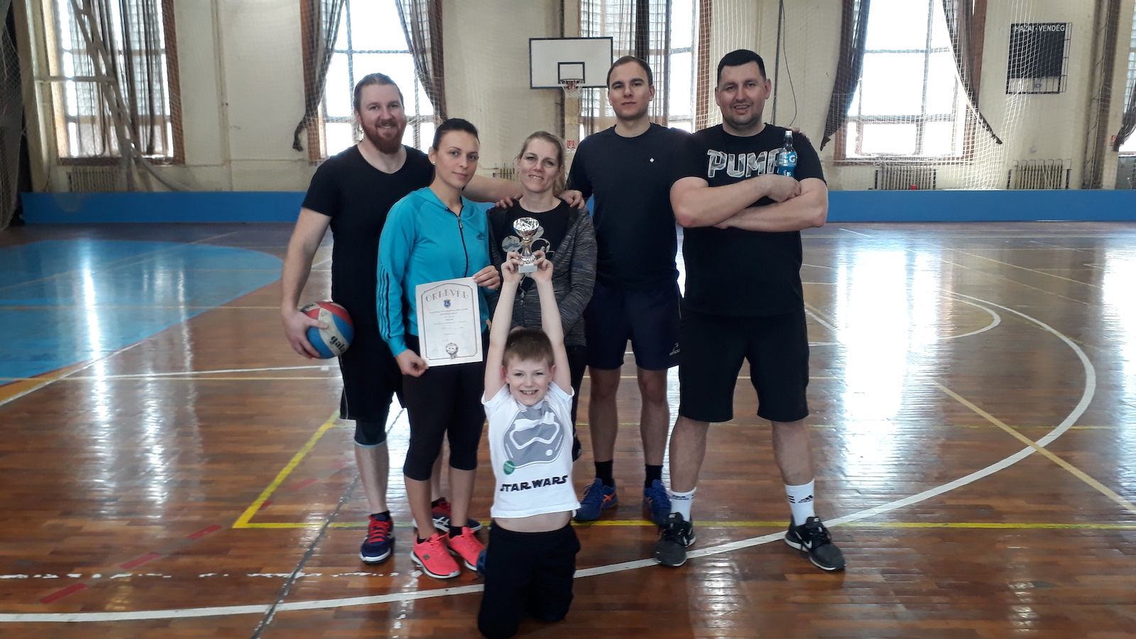 A Szarvasvadász csapata