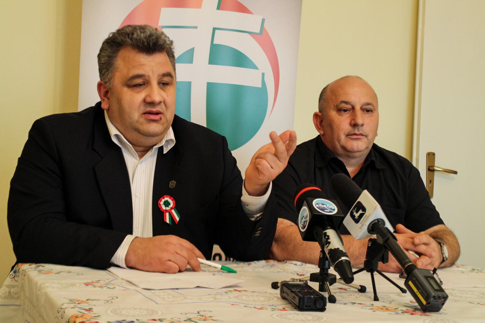 Gajdos Attila és Pálinkás Tamás (Fotó: Hegedűs Éva)