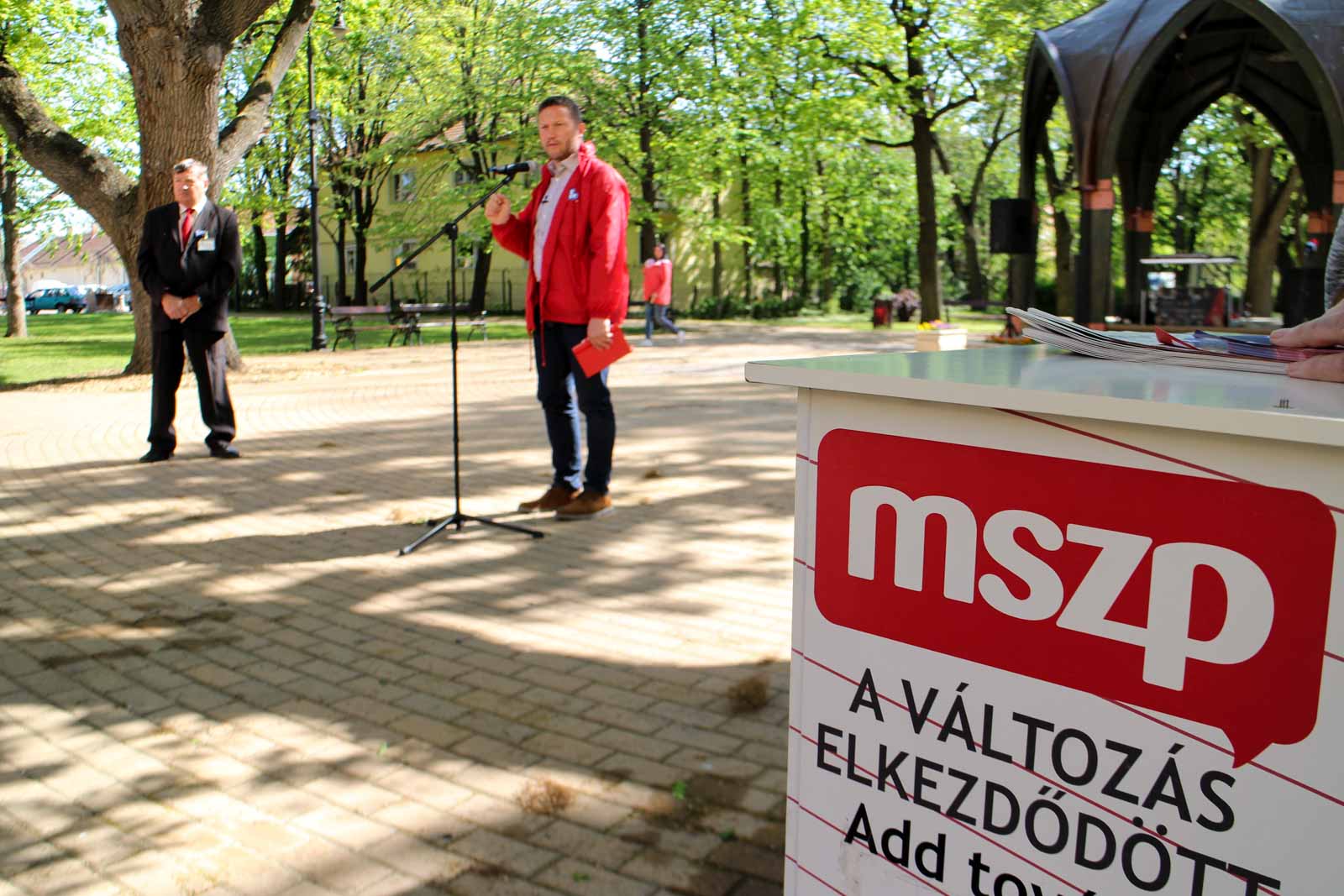 Czesznak János és dr. Ujhelyi István (Fotó: Hegedűs Éva)