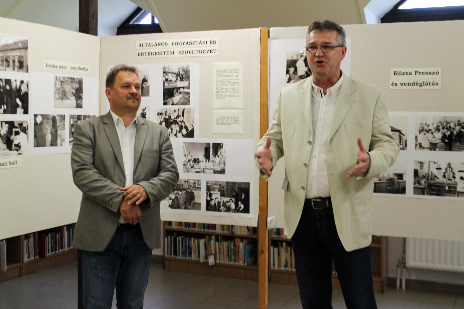 Hévizi Róbert és Berki Tamás (Fotó: Hegedűs Éva)