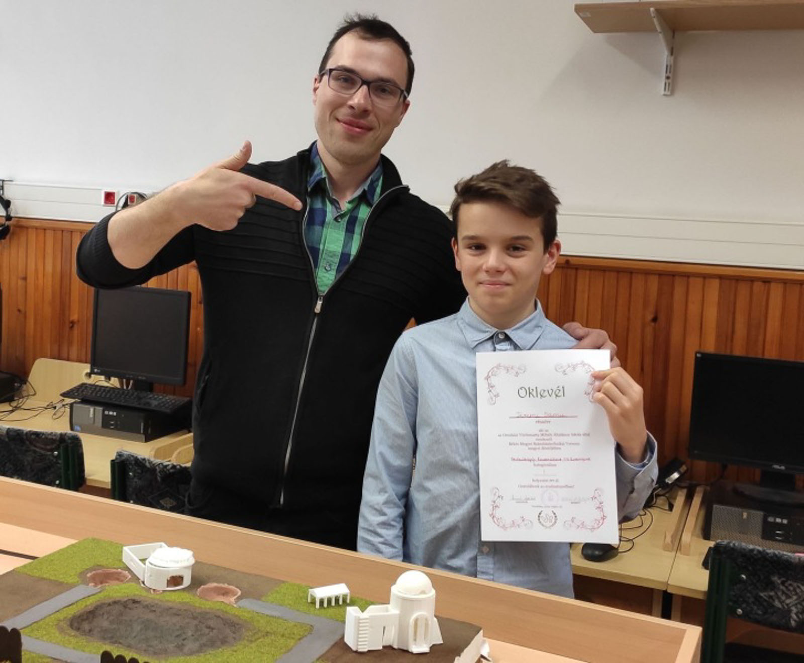 Szemenyei Csaba és Teremi Samu