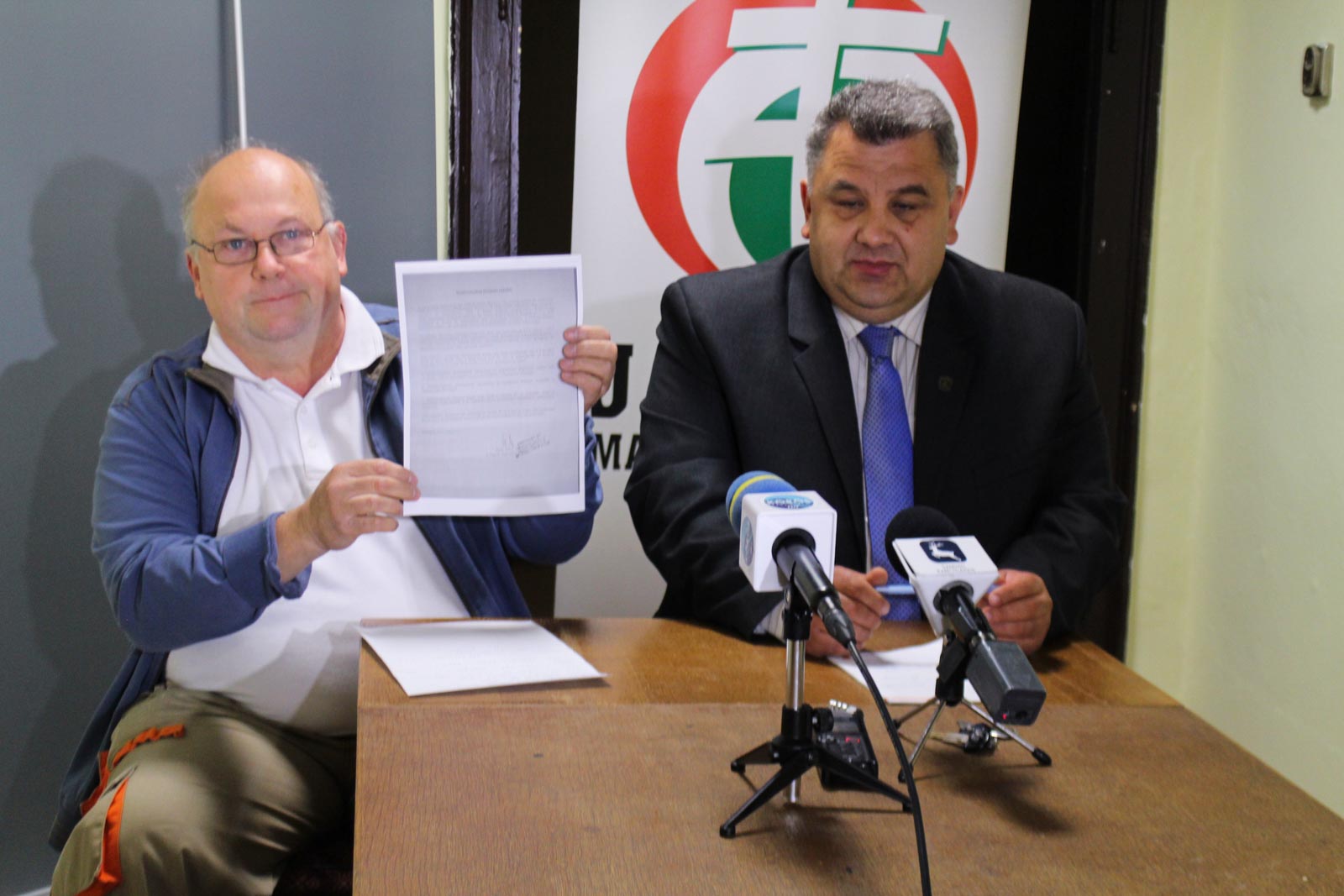 Szűcs Attila és Gajdos Attila (Fotó: Hegedűs Éva)