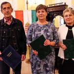 Fazekas László, Valló Zoltánné és Gelencsér Istvánné (Fotó: Hegedűs Éva)