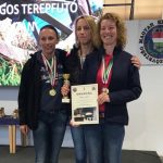 Frankó Csilla r. őrnagy jobbról