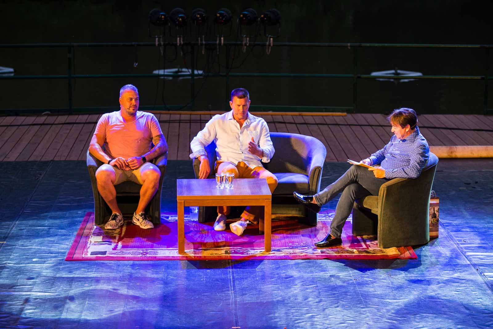 Kis Gábor, Biros Péter és Szabó László (Fotó: Babák Zoltán)