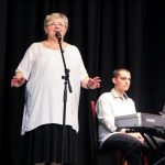 Brachna Irén, mögötte Sebők László (Fotó: Hegedűs Éva)