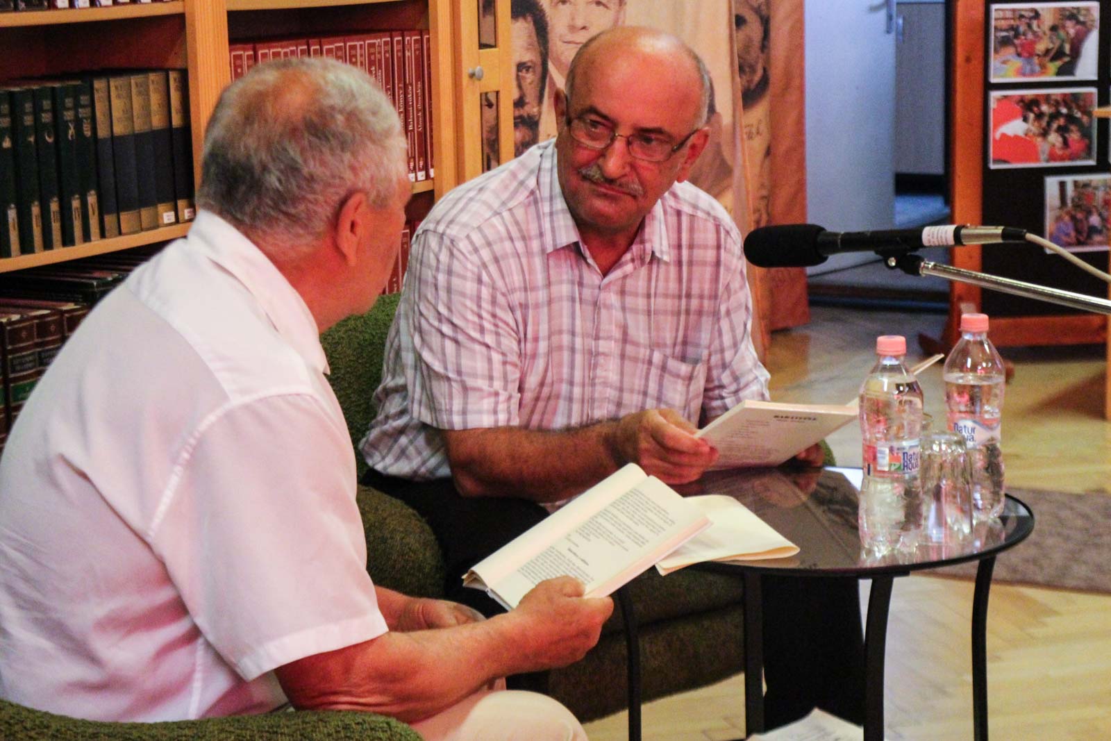 Dr. Kutas Ferenc és Harencsár László (Fotó: Hegedűs Éva)