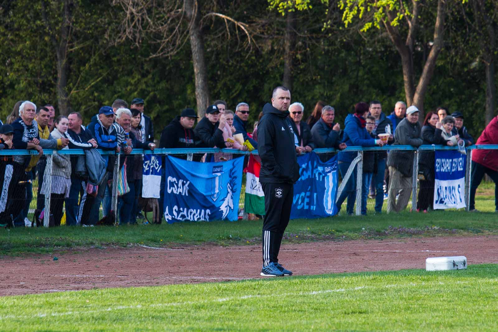 Ifj. Somogyi János még KOTE-edzőként (Fotó: Babák Zoltán)