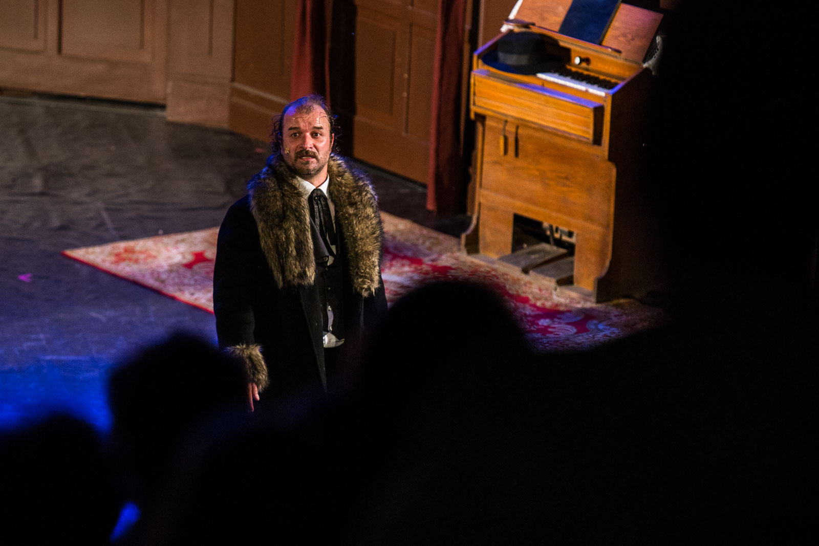 Nyíri Balázs szerepében Csomós Lajos (Fotó: Babák Zoltán)