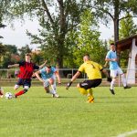 Dernovics Tamás ezen helyzetéből nem született gól (Fotó: Babák Zoltán)