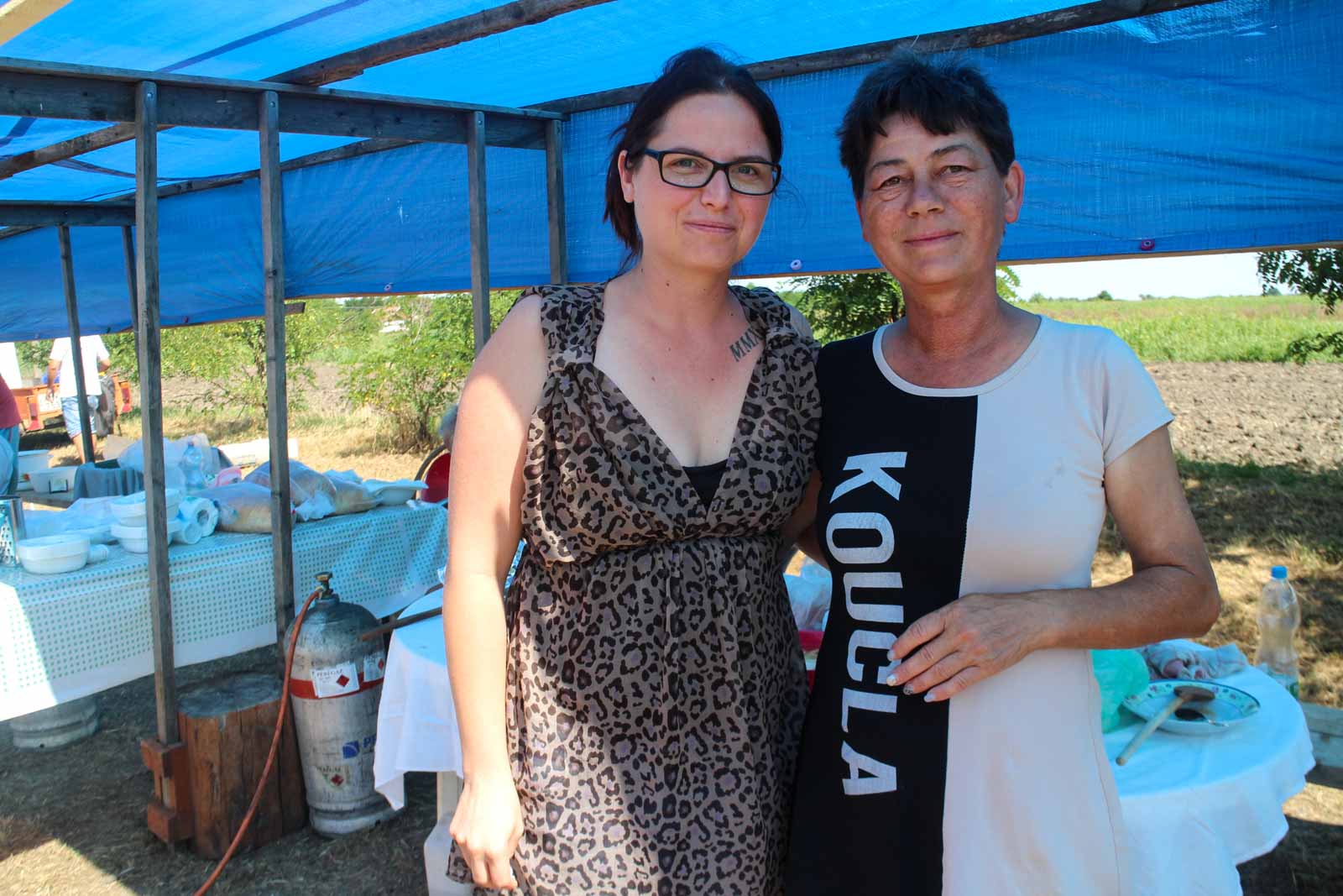 Klam Edit és lánya (Fotó: Hegedűs Éva)