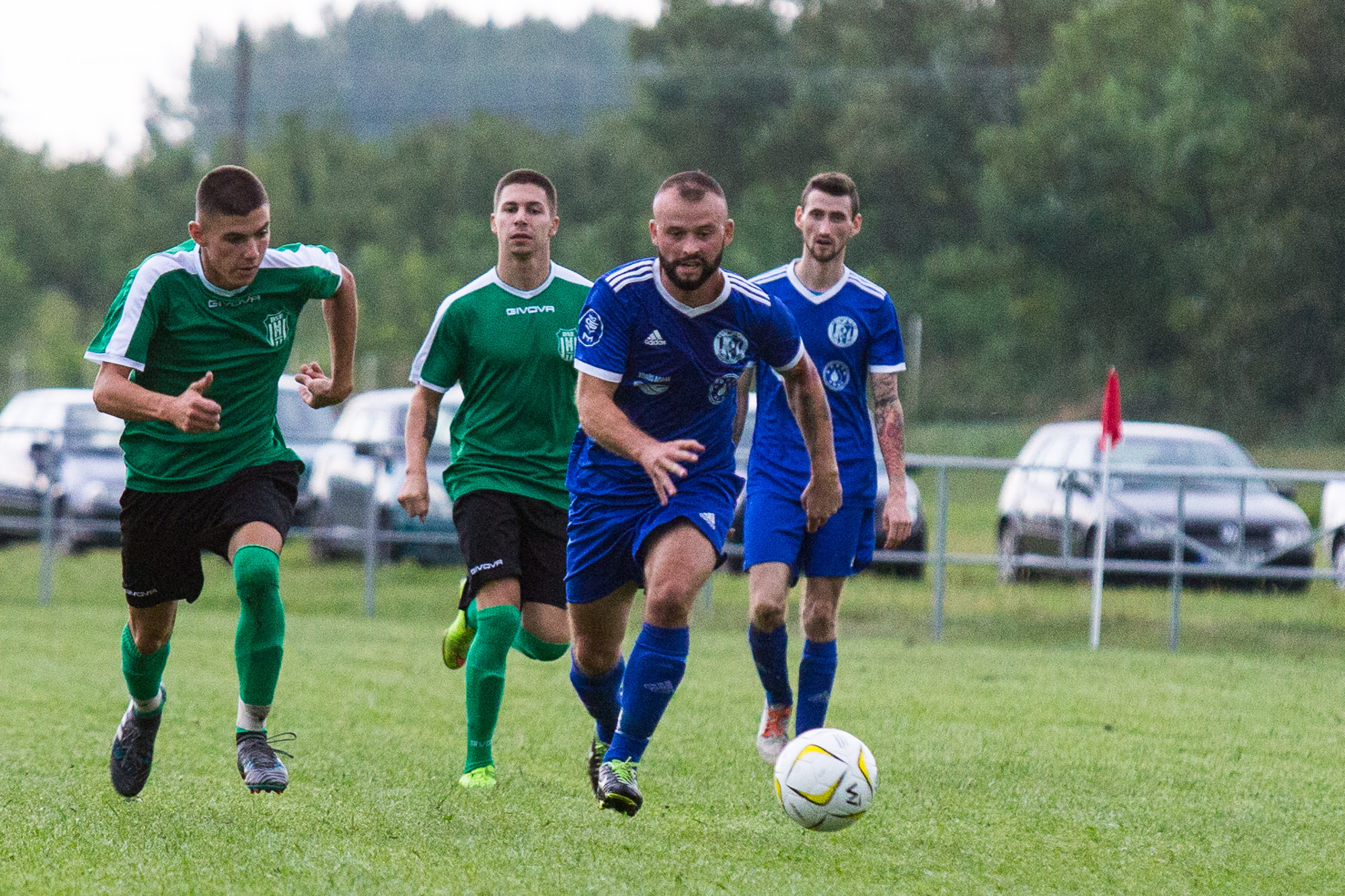 Kiss László a labdával (Fotó: Babák Zoltán)