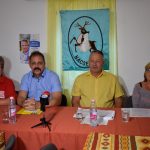 Králikné Molnár Anna, Kovács Mátyás, Csanádi László és Gombár Györgyné (Fotó: Tatai László)