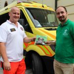 Jelen Pál állomásvezető és Lutár Balázs (Fotó: Hegedűs Éva)