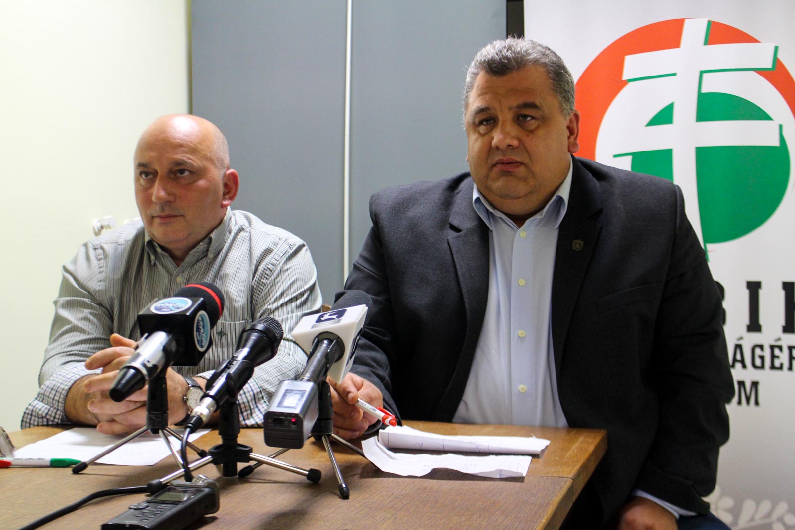 Pálinkás Tamás és Gajdos Attila (Fotó: Hegedűs Éva)