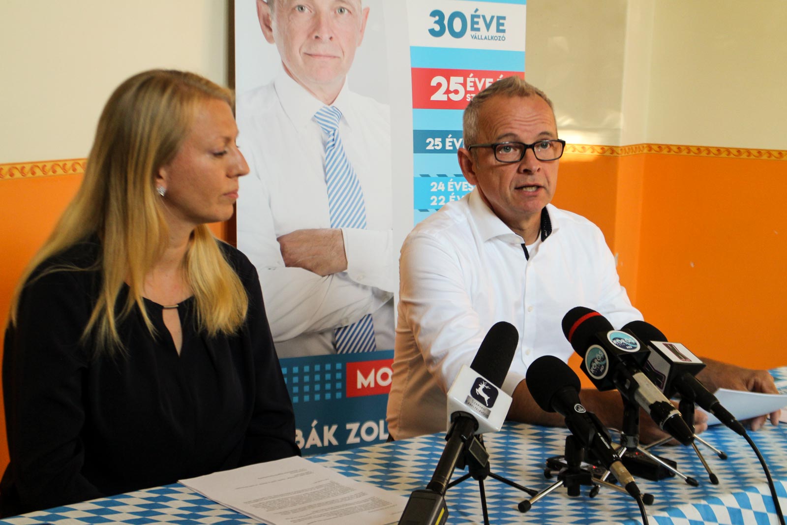 Schubert Henriett és Babák Zoltán (Fotó: Hegedűs Éva)