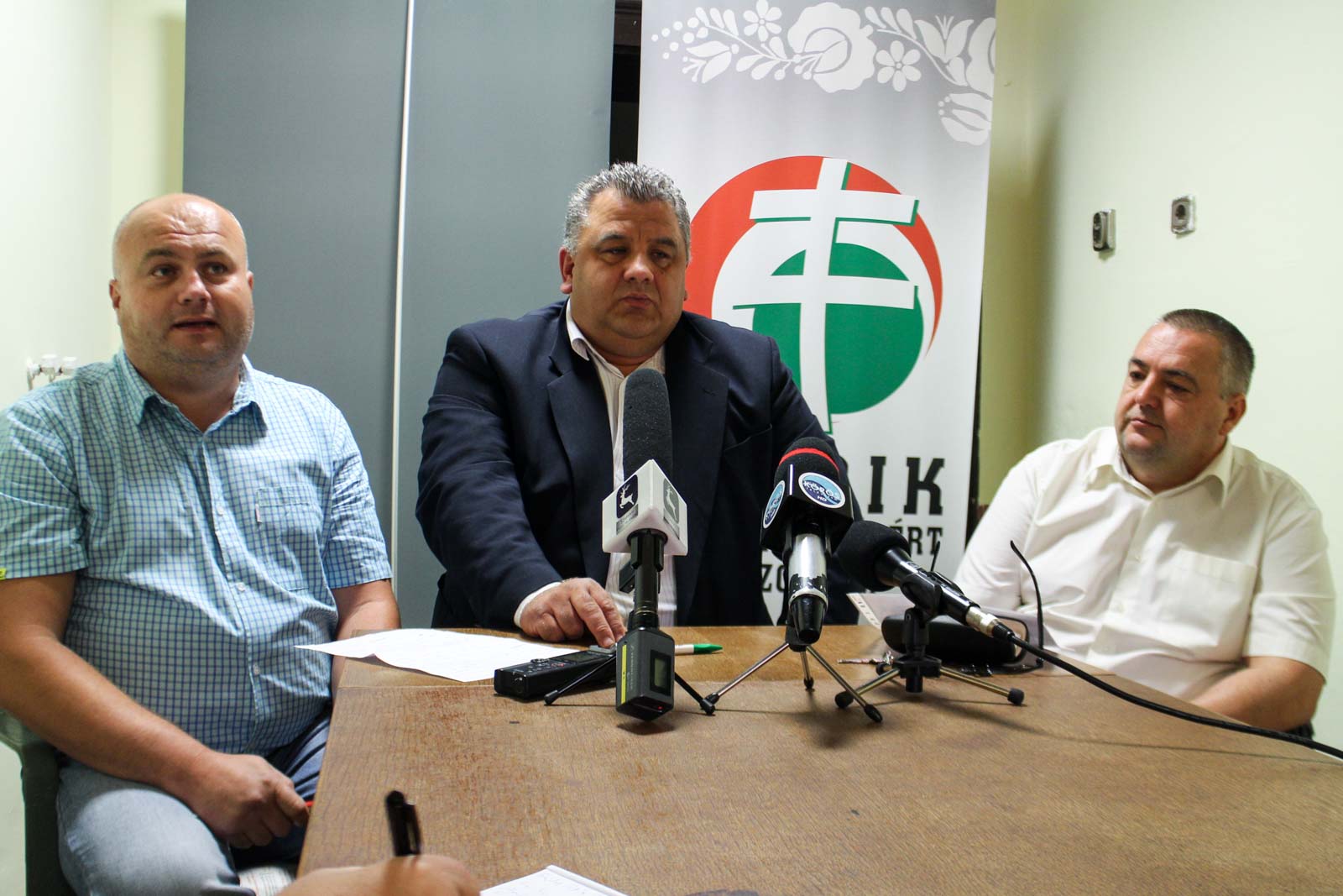 Arnóczki Csaba, Gajdos Attila és Pósa Zsolt (Fotó: Hegedűs Éva)